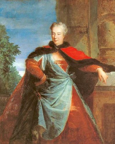 Israel Silvestre Portrait of Elzbieta Helena Sieniawska in male coat delia France oil painting art